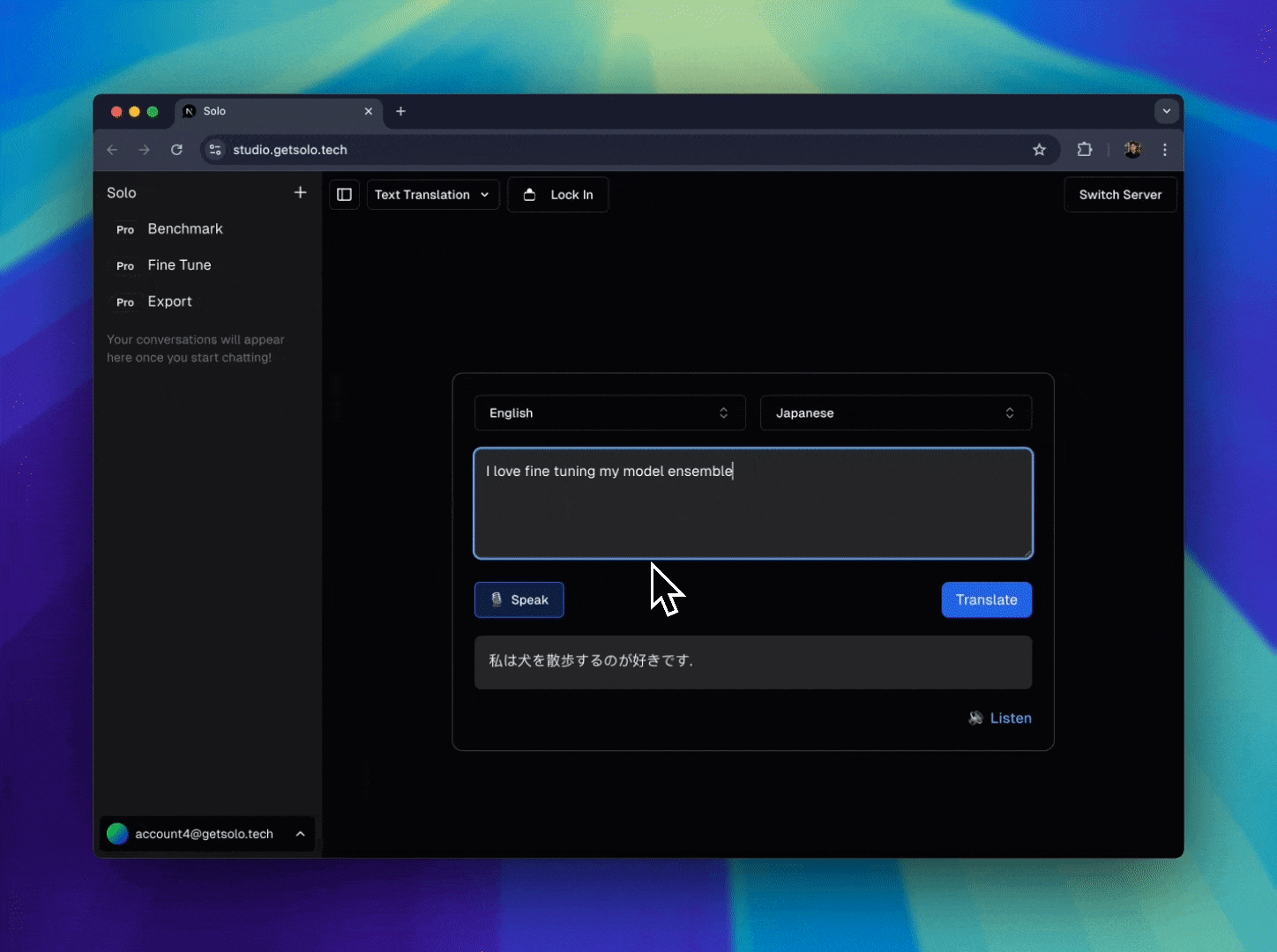 Solo Platform Demo